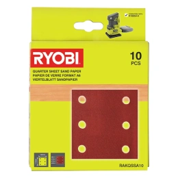 Набор шлифлистов RAKQSSA10 106х113 мм Ryobi 5132004448