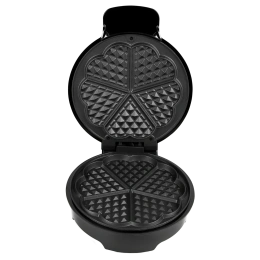 Электрическая вафельница RAGEX R703-000, сердечки, 1000Вт, цвет: черная