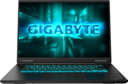 Ноутбук GIGABYTE Gaming A16 GA63H AMD Ryzen 7 260 3800MHz/16"/1920x1200/16GB/512GB SSD/NVIDIA GeForce RTX 5050 8GB/Wi-Fi/Bluetooth/Без ОС (3THK3KZ893SD) Black