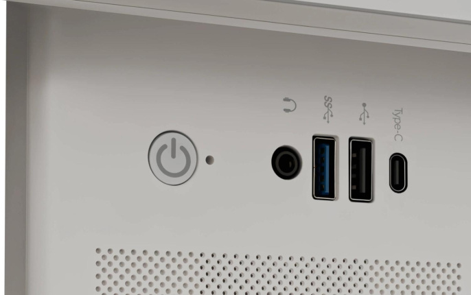 Моноблок Osio BaseLine B240i-024w 23.8" Full HD i3 1115G4 3 16Gb SSD512Gb UHDG без ОС GbitEth WiFi BT 84W Cam белый 1920x1080 RUS