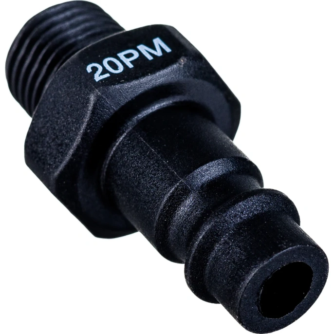 Штуцер быстросъемный папа-наружная резьба 1/4 AIST 90991213P 00-00014015