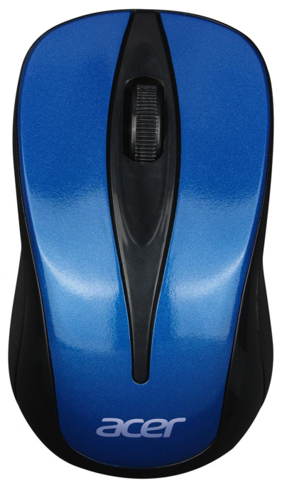 Мышь Acer OMR132 синий/черный оптическая 1000dpi беспров. USB для ноутбука 3but (ZL.MCEEE.01F)