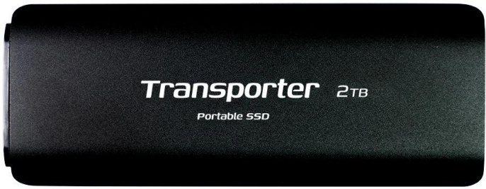 2ТБ Внешний диск SSD Patriot Transporter PTP2TBPEC, USB-C, запись - 1000МБ/с, чтение - 1000МБ/с, черный