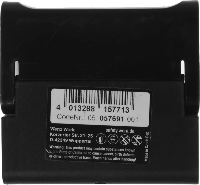 Набор бит WERA WE-057691,  универсальные,  шестигранный (1/4HEX - E),  6шт