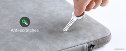 Чехол для ноутбука UGREEN LP187 60985 Portable Laptop Sleeve Case 13-13.9''.  Цвет: серый
