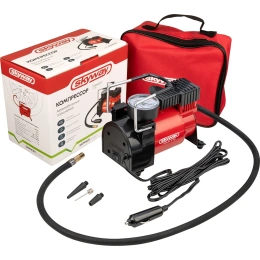 Металлический компрессор SKYWAY 40 л/мин в прикуриватель ТОРНАДО АС-580 S02001019