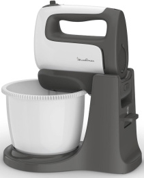 Миксер стационарный Moulinex HM464110 500Вт белый/черный 7211004511