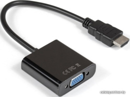 Кабель-переходник HDMI-VGA ExeGate EX-HDMIM-VGAF-0.15 19M/15F, 0,15м EX284926RUS