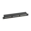 Патч-панель NTSS NTSS-PP-1U-24-FTP-RJ45-5e-K 19" 1U 24xRJ45 кат.5E UTP