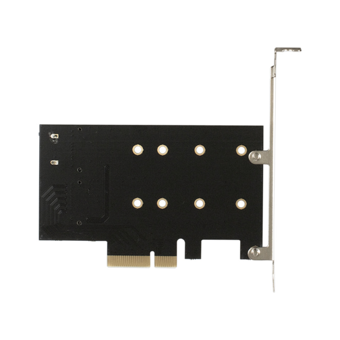 Переходник ExeGate EXE-509 M.2 B key - SATA + M.2 M Key - PCI-E x4, для установки SSD M.2 B key и M key в слот PCI-E EX283713RUS