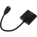 Кабель-переходник HDMI-VGA ExeGate EX-HDMIM-VGAF-0.15 (19M/15F, 0,15м) EX284926RUS