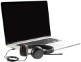 Гарнитура Jabra Evolve 30 II MS, для контактных центров, накладные, проводные, черный [5399-823-309]