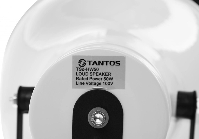 Громкоговоритель TANTOS TSo-HW50 рупорный 50Вт белый [00-00026414]