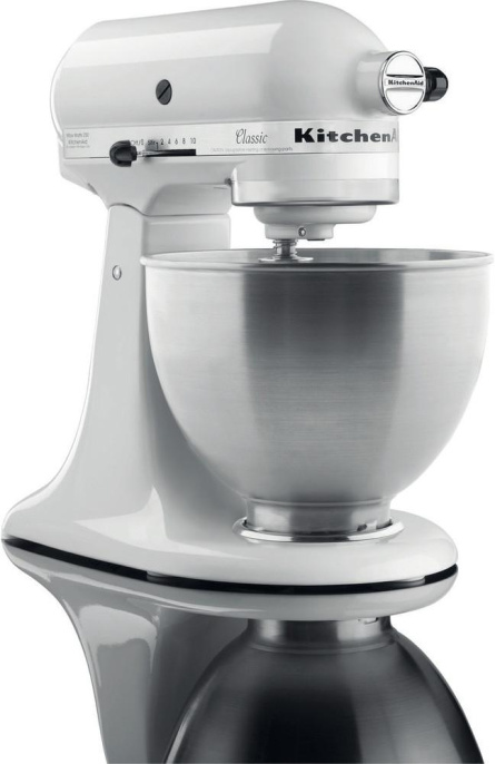 Миксер KitchenAid/ Classic, настольный, с откидным блоком, 4,3 л, белый 5K45SSEWH