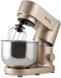 Миксер планетарный DOMFY DSC-KM301, 1200Вт, золотистый