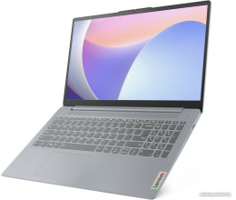 Ноутбук Lenovo IdeaPad Slim 3 15IRU8/15.6" Full HD 1920x1080/Intel Core i3 1315U/8 Gb/512 Gb SSD/Intel UHD Graphics/No OS/серый/1.62 кг (82X700LQIN)