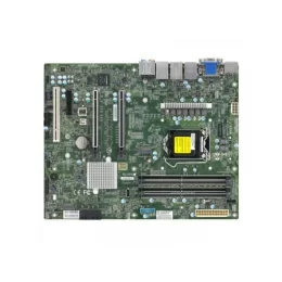 Supermicro MBD-X12SCA-F-B {W-1200 CPU, 4 DIMM slots, Intel W480 controller for 4 SATA3 (6 Gbps) ports, RAID 0,1,5,10, 1 PCI-E 3.0 x4, 2 PCI-E 3.0 x16 slots}