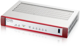 Межсетевой экран ZyXEL USG Flex 50H,  красный [usgflex50h-euci02f]