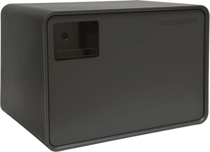 Сейф мебельный LockSworth VS4529-BK взломостойкий встраиваемый 250x360x250мм электронный/ключевой/биометрический