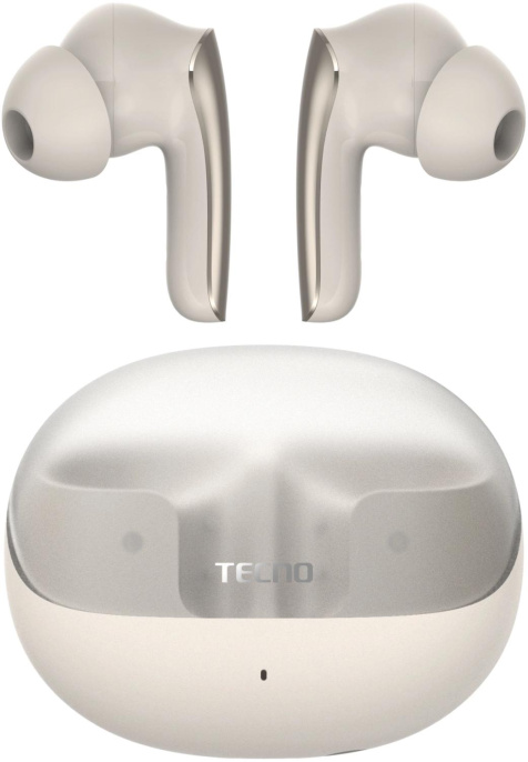 Наушники TECNO Sonic 2 SC02, Bluetooth, внутриканальные, белый [sc02 white]