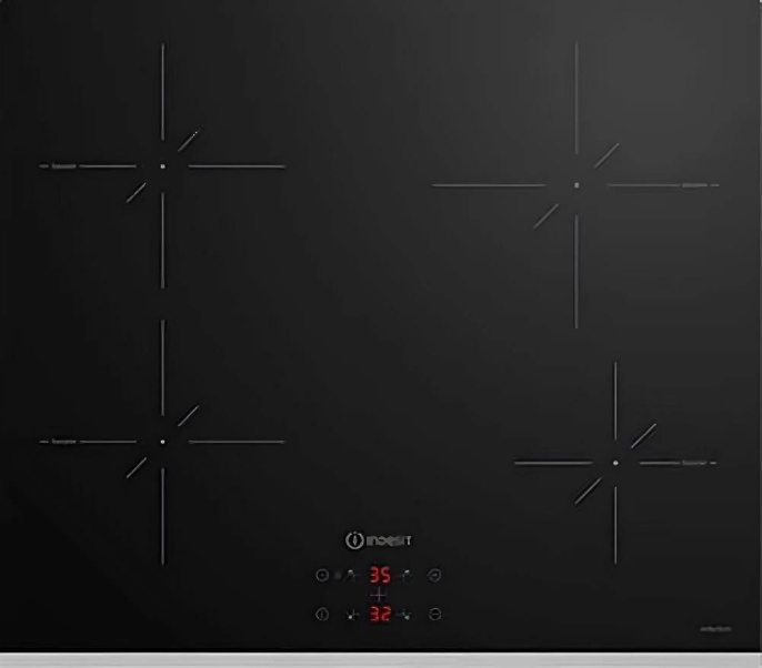 Индукционная варочная панель Indesit IS 41Q60 FX, независимая, черный