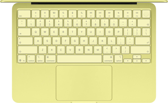 Ноутбук Apple MacBook Neo A3404 A18 Pro 6 core 8Gb SSD512Gb/5 core GPU 13" IPS 2408x1506 macOS yellow WiFi BT Cam MHFE4HN/A