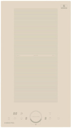 Индукционная варочная поверхность HIBERG i-MS 3029 Y, конфорок: 2 шт.,  стеклокерамика,  независимая, бежевый