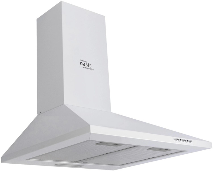 Вытяжка каминная Oasis KB-50W белый управление: кнопочное 1 мотор