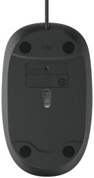 Мышь Logitech M86 черный оптическая 8000dpi USB для ноутбука 2but 910-007661