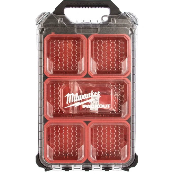 Тонкий компактный органайзер Milwaukee PACKOUT 4932471065
