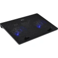 Подставка для ноутбука DIGMA D-NCP156-2 15.6 дюйма 360x260x27 мм 2xUSB 2x120 мм FAN 650 г черный 1445168