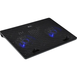 Подставка для ноутбука DIGMA D-NCP156-2 15.6 дюйма 360x260x27 мм 2xUSB 2x120 мм FAN 650 г черный 1445168