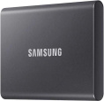 Внешний диск SSD Samsung T7 4ТБ MU-PC4T0T/WW, USB 3.2 Gen 2, запись - 1000МБ/с, чтение - 1050МБ/с, черный