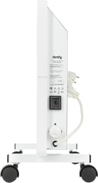 Конвектор DOMFY DCW-CH1220,  2000Вт,  с терморегулятором, белый
