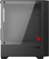 Корпус mATX BLOODY CC-123, Mini-Tower, без БП,  черный [cc-123-bk]