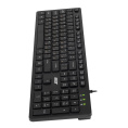 Клавиатура Acer OKW122, проводная, USB, мембранная, черный [zl.kbdee.00c]