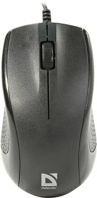 Манипулятор Defender Optical Mouse Optimum MB-160 Black (RTL) USB 3btn+Roll 52160