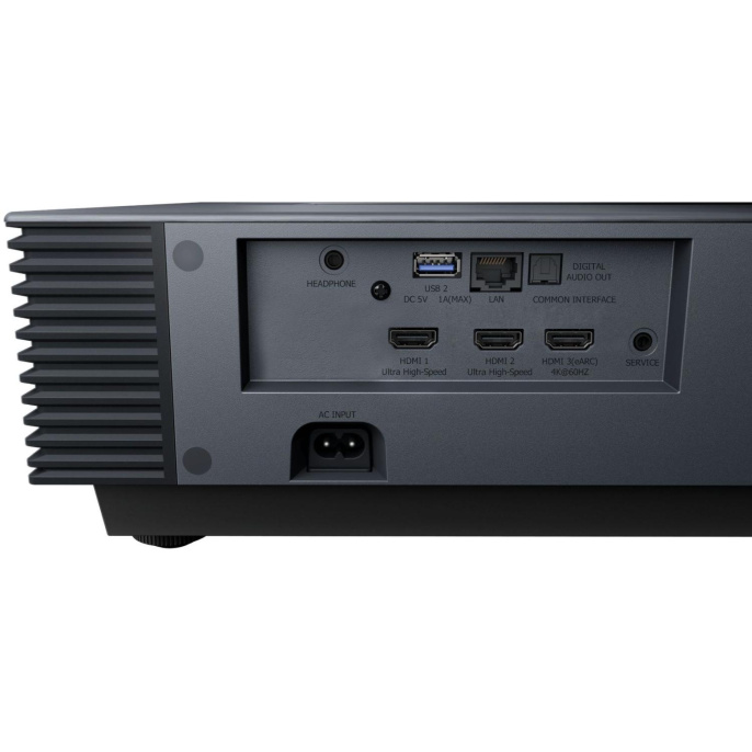 Лазерный проектор TV 120'' Hisense/ 80~150", Projector Triple-Chroma, 4K UHD, 25 000ч, 3000Лм, 4K@60Hz, 2K@240Hz, 2K@120Hz, 15W x 2 + 10w ? 2 treble, VIDAA U7.6, Voice assistant, HDMI 2.1x2, HDMI 2.0x1, USB 3.0x1, USB 2.0x1, Bluetooth, WiFi, AirPlay 2 (PX