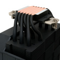 Кулер для процессора HSPD A116 BLACK 250W, 4-pin PWM, 155mm, Al/Cu, 6x6mm, 1x120mm, 68CFM, 25dBA, 1650RPM, S: 1851/1700/1200/20XX/115X/13XX, AM5/AM4/AM3/AM2/AM3+/AM2+/FM2/FM1, black A116-BK