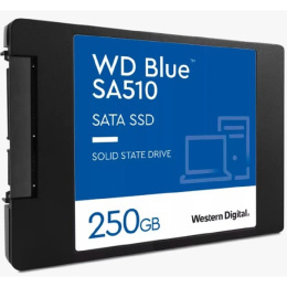 SSD накопитель WD Blue SA510 WDS250G3B0A 250ГБ, 2.5", SATA III, SATA
