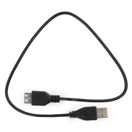 Гарнизон Кабель удлинитель USB 2.0, AM/AF, 0.5м, пакет GCC-USB2-AMAF-0.5M