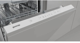 Встраиваемая посудомоечная машина Gorenje GV523E10WE,  узкая, ширина 44.8см, полновстраиваемая, загрузка 11 комплектов, серебристый