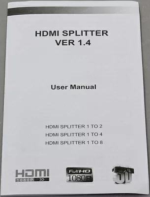 Разветвитель Telecom TTS5030 HDMI Splitter (1in - 8out) + б.п.