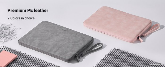 Чехол для ноутбука UGREEN LP187 (20476) Portable Laptop Sleeve Case 14-14.9''. Цвет: серый
