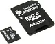 Карта памяти SmartBuy SB128GBSDCL10-01 microSDXC 128Gb Class10 + microSD-- SD Adapter