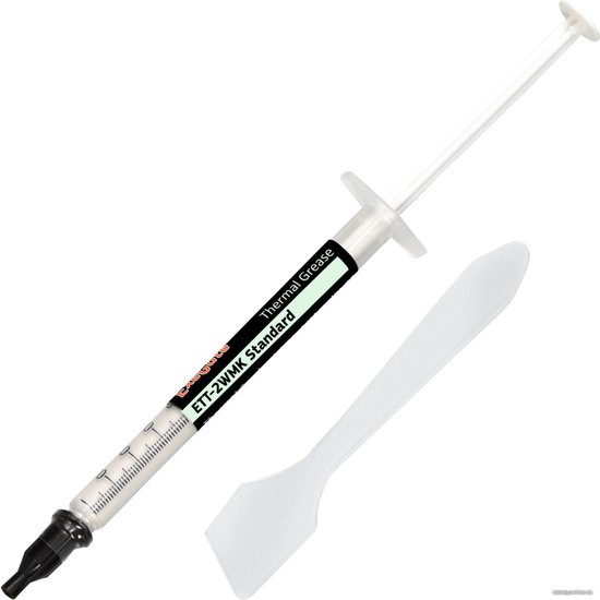 Термопаста ExeGate ETТ-2WMK Standard (1,63 Вт/(м•К), 1.5г, шприц с лопаткой) EX282350RUS