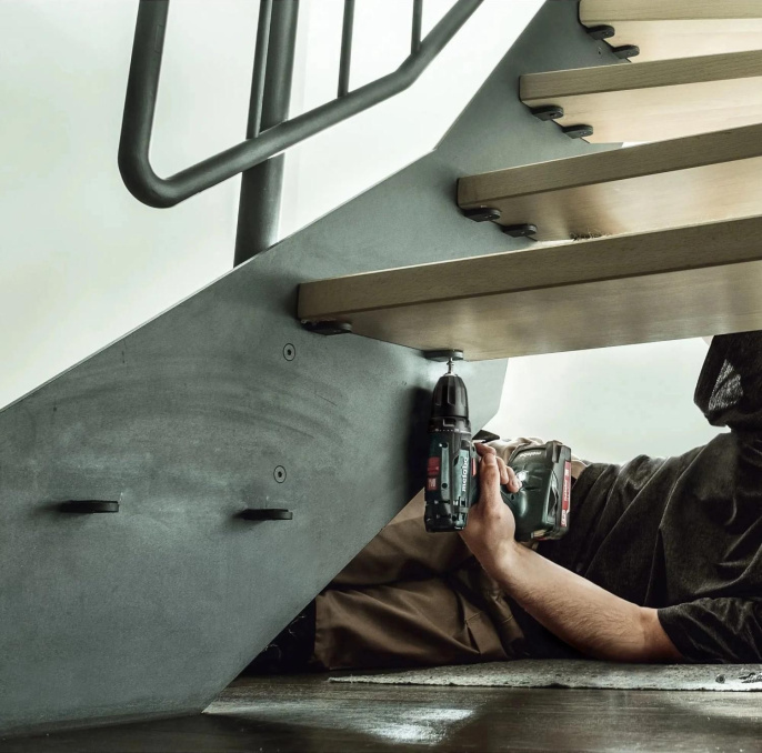 Дрель-шуруповерт METABO BS 14.4, 2Ач,  с двумя аккумуляторами [602206540]