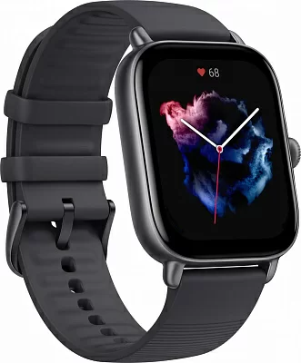 Смарт-часы Amazfit GTS 3 A2035 1.75" AMOLED черный