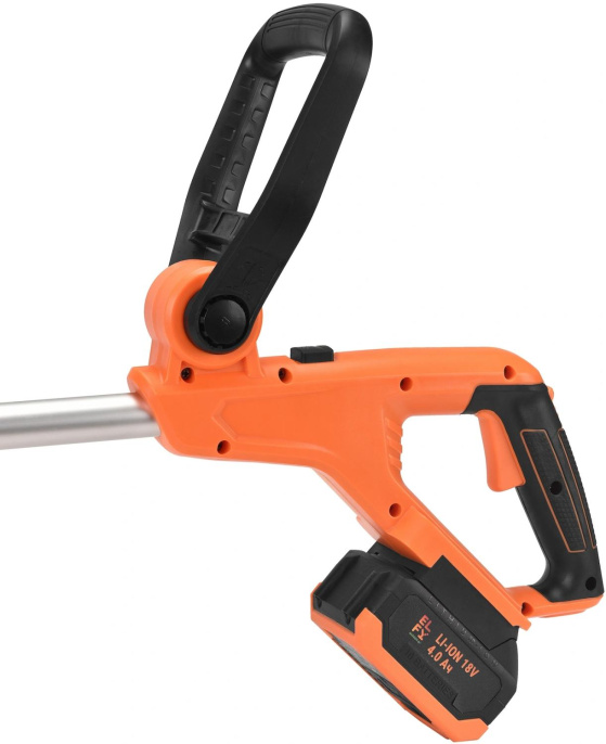 Триммер электрический ELFY EGT1801CBPS,  аккумуляторный,  18В,  4Ач,  с 1 АКБ, с ЗУ [100064189993]