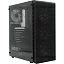 Powercase Mistral Z4C Mesh ARGB, Tempered Glass, 4x 120mm ARGB fan, fans controller & remote, black, ATX (CMIZ4C-A4)